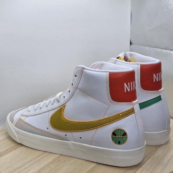 Nike Blazer Mid 77 Men’s White "Roswell Rayguns" Sneakers Size 10.5 DD9239-100 - Picture 7 of 9